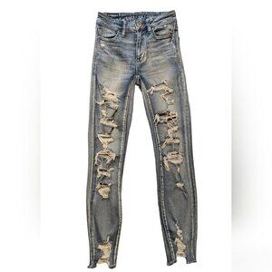 American Eagle Next level stretch hi-rise Jegging size 00